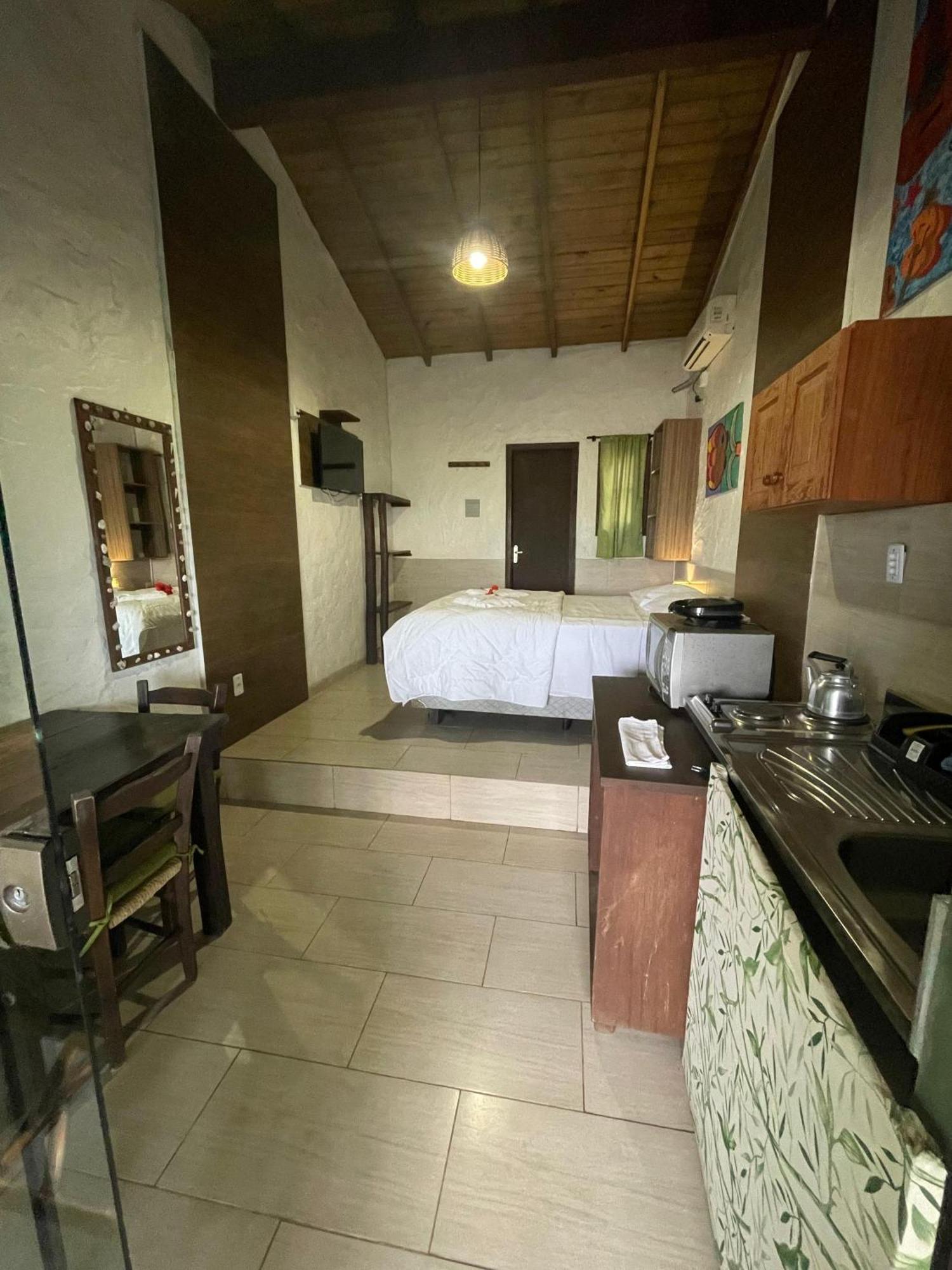 Pousada Vale Verde Bungalows - Praia Do Rosa - Sc מראה חיצוני תמונה